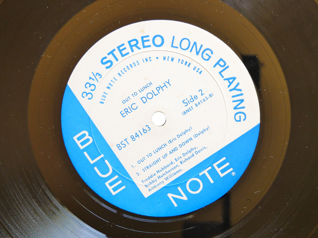 ERIC DOLPHY Out To Lunch! LP BLUE NOTE BST 84163 US 1964 NY EAR Freddie Hubbard