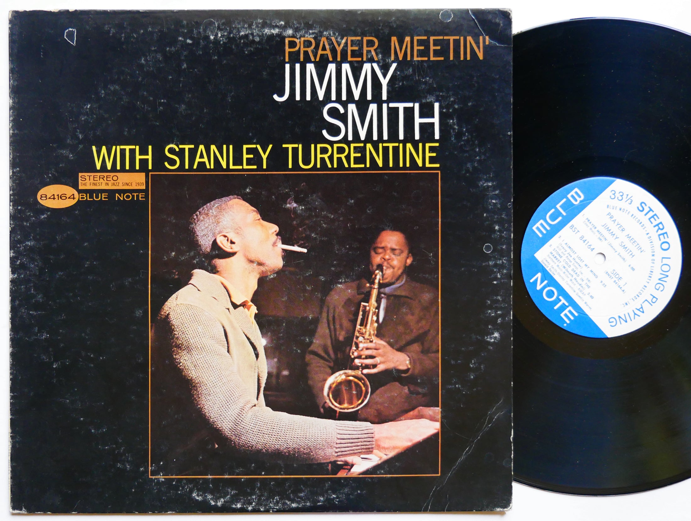JIMMY SMITH Prayer Meetin' LP BLUE NOTE BST 84164 US 1966 Stanley Turrentine