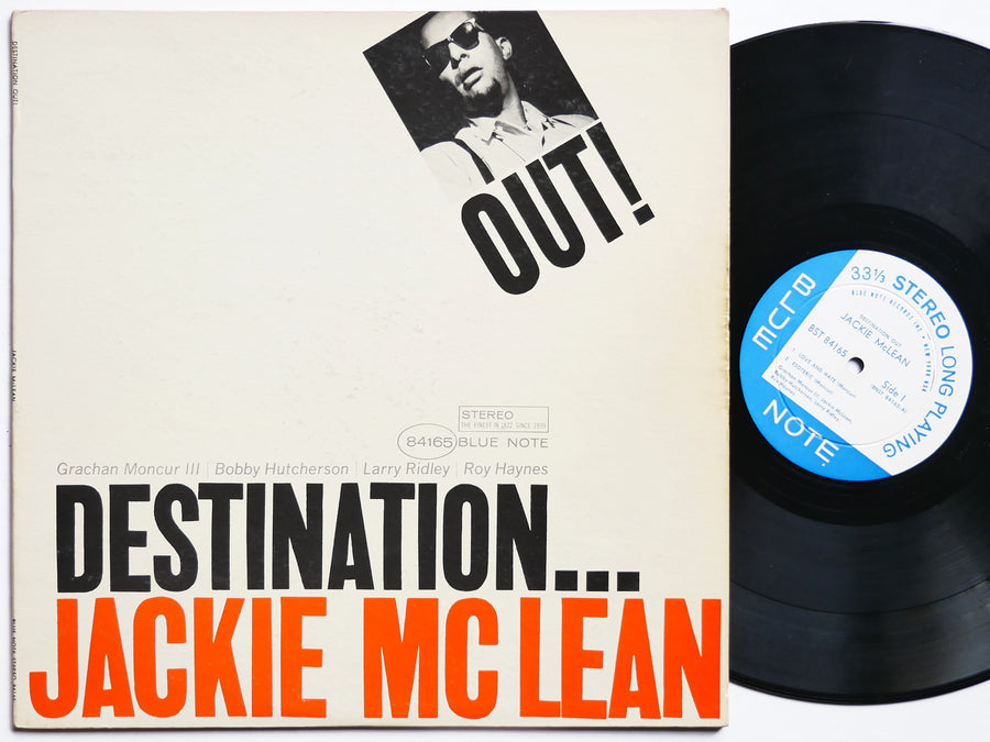 JACKIE MCLEAN Destination Out! LP BLUE NOTE 84165 NY EAR MONO Grachan Moncur III