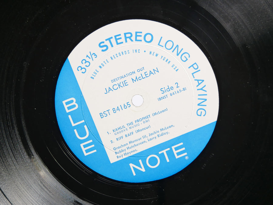 JACKIE MCLEAN Destination Out! LP BLUE NOTE 84165 NY EAR MONO Grachan Moncur III