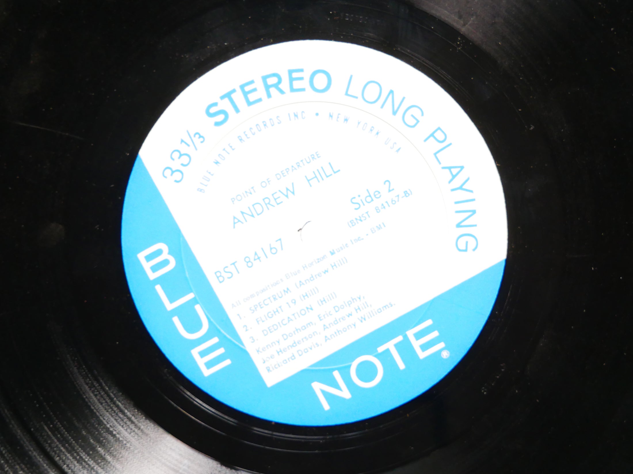 ANDREW HILL Point Of Departure LP BLUE NOTE BST 84167 US 1967 RVG