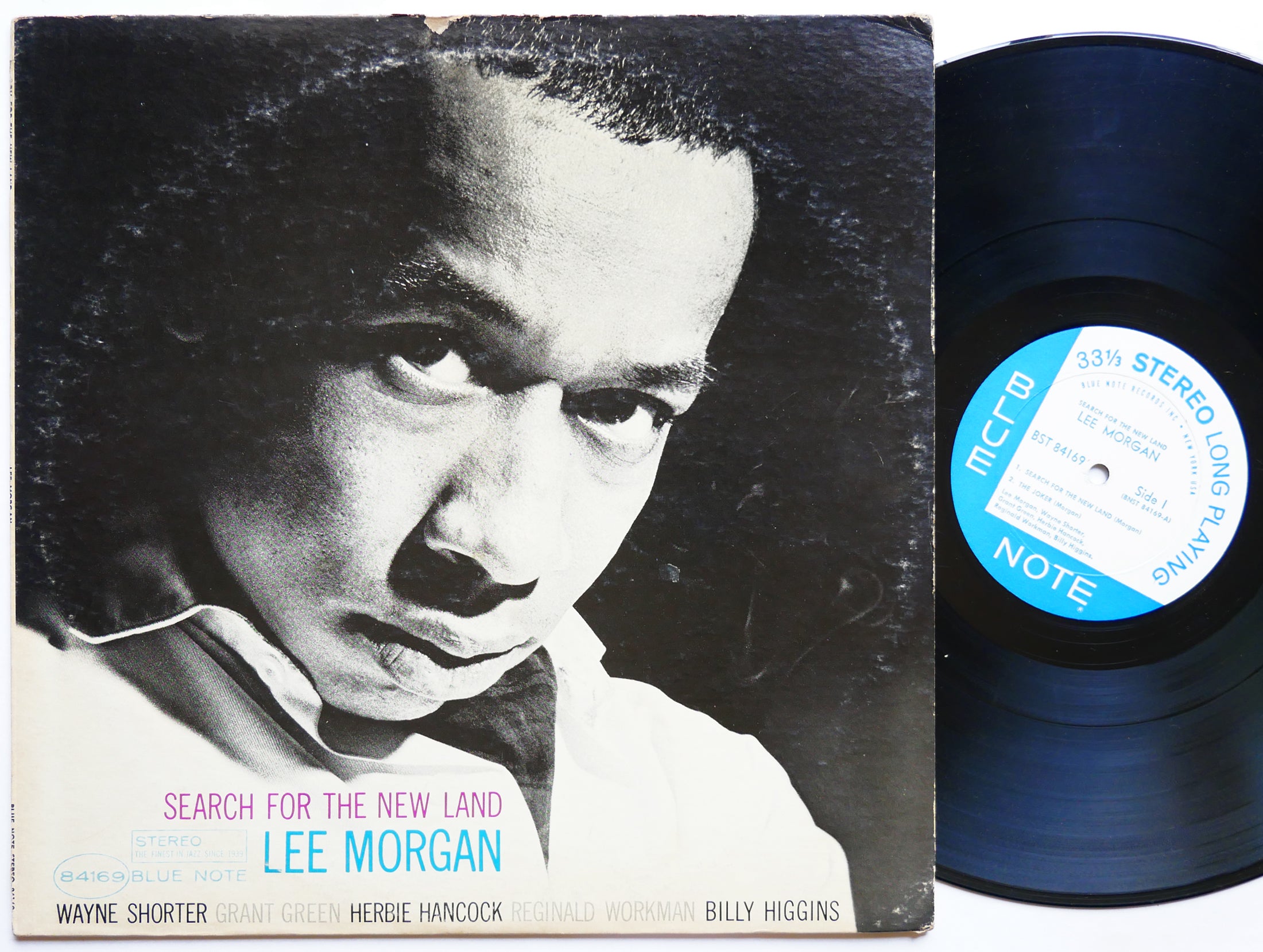 LEE MORGAN Search For The New Land LP BLUE NOTE 84169 US 1966 NY Wayne Shorter