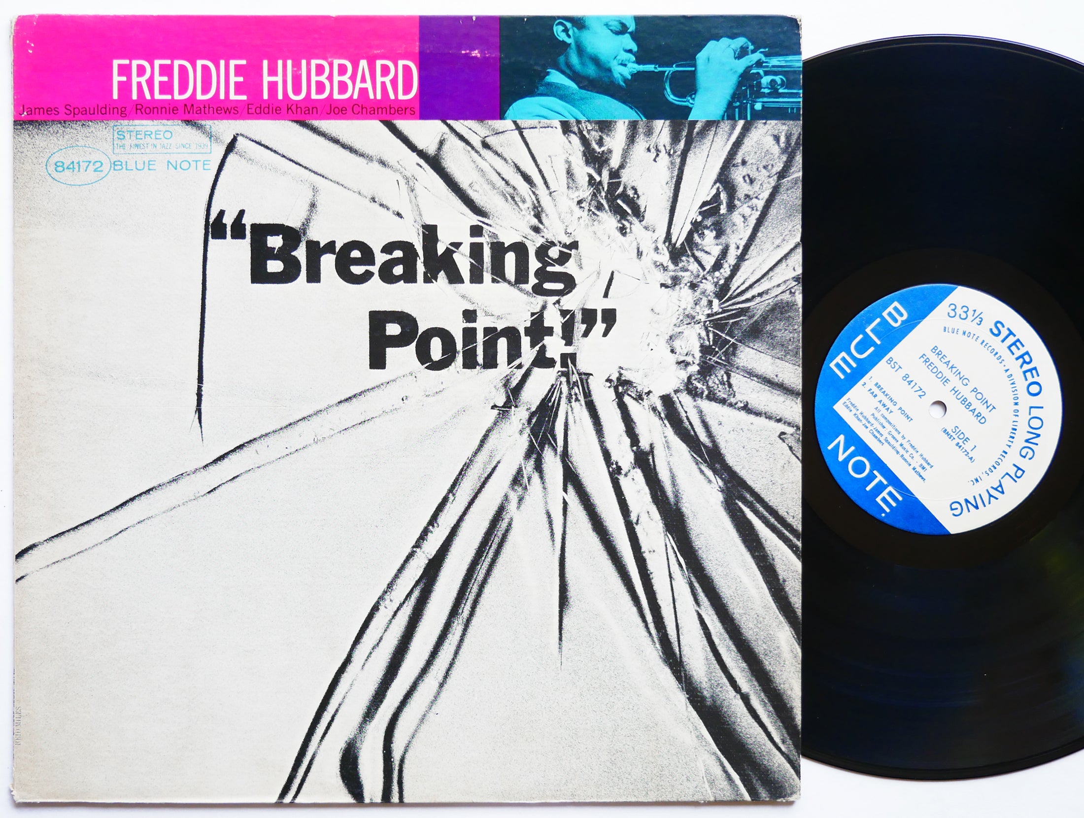 FREDDIE HUBBARD Breaking Point LP BLUE NOTE BST 84172 US 1967 LIBERTY CLEAN