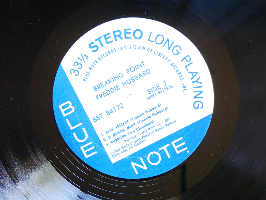 FREDDIE HUBBARD Breaking Point LP BLUE NOTE BST 84172 US 1967 LIBERTY CLEAN