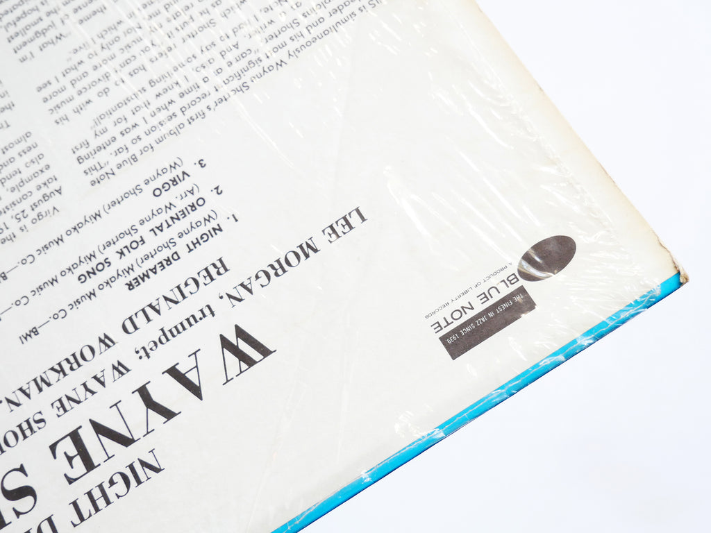 WAYNE SHORTER Night Dreamer LP BLUE NOTE BST 84173 RVG LIBERTY Lee Morgan CLEAN