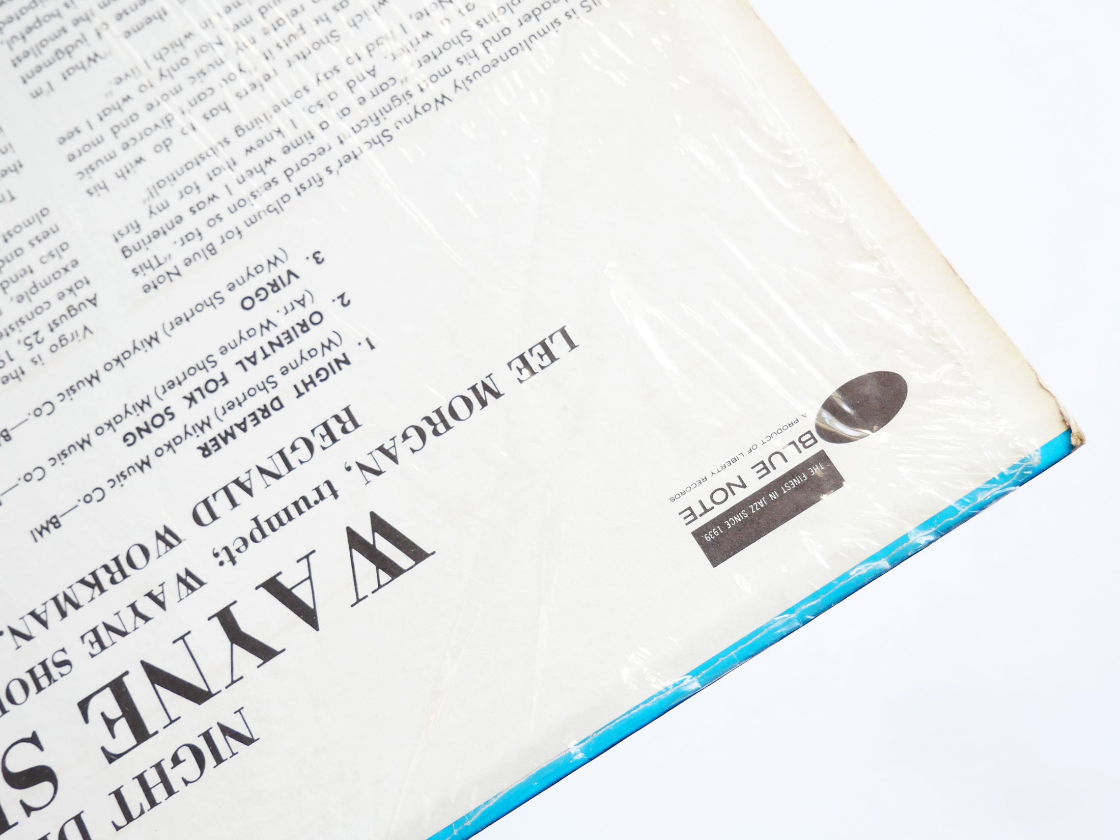 WAYNE SHORTER Night Dreamer LP BLUE NOTE BST 84173 RVG LIBERTY Lee Morgan CLEAN