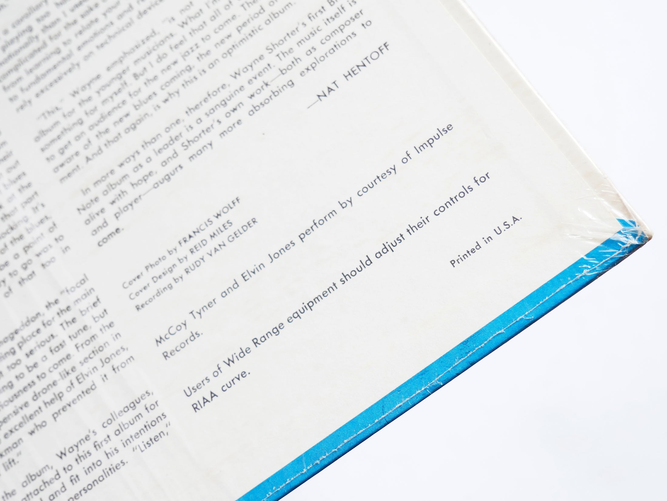 WAYNE SHORTER Night Dreamer LP BLUE NOTE BST 84173 RVG LIBERTY Lee Morgan CLEAN