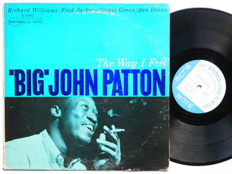 BIG JOHN PATTON The Way I Feel LP BLUE NOTE BST 84174 US 1966 NY RVG Grant Green