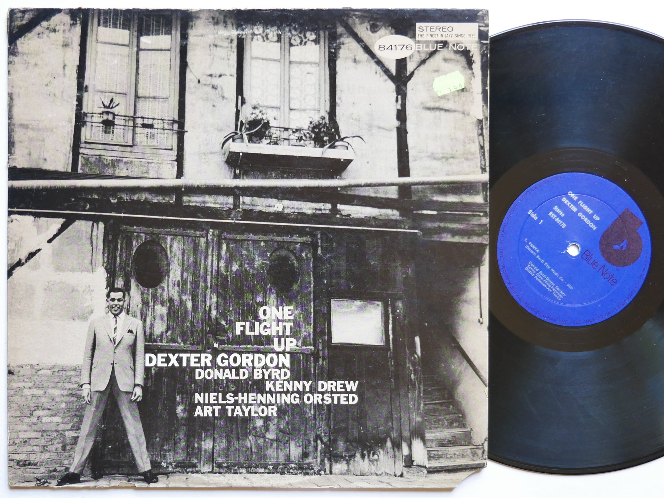 DEXTER GORDON One Flight Up LP BLUE NOTE BST 84176 US 1973 RVG Donald Byrd
