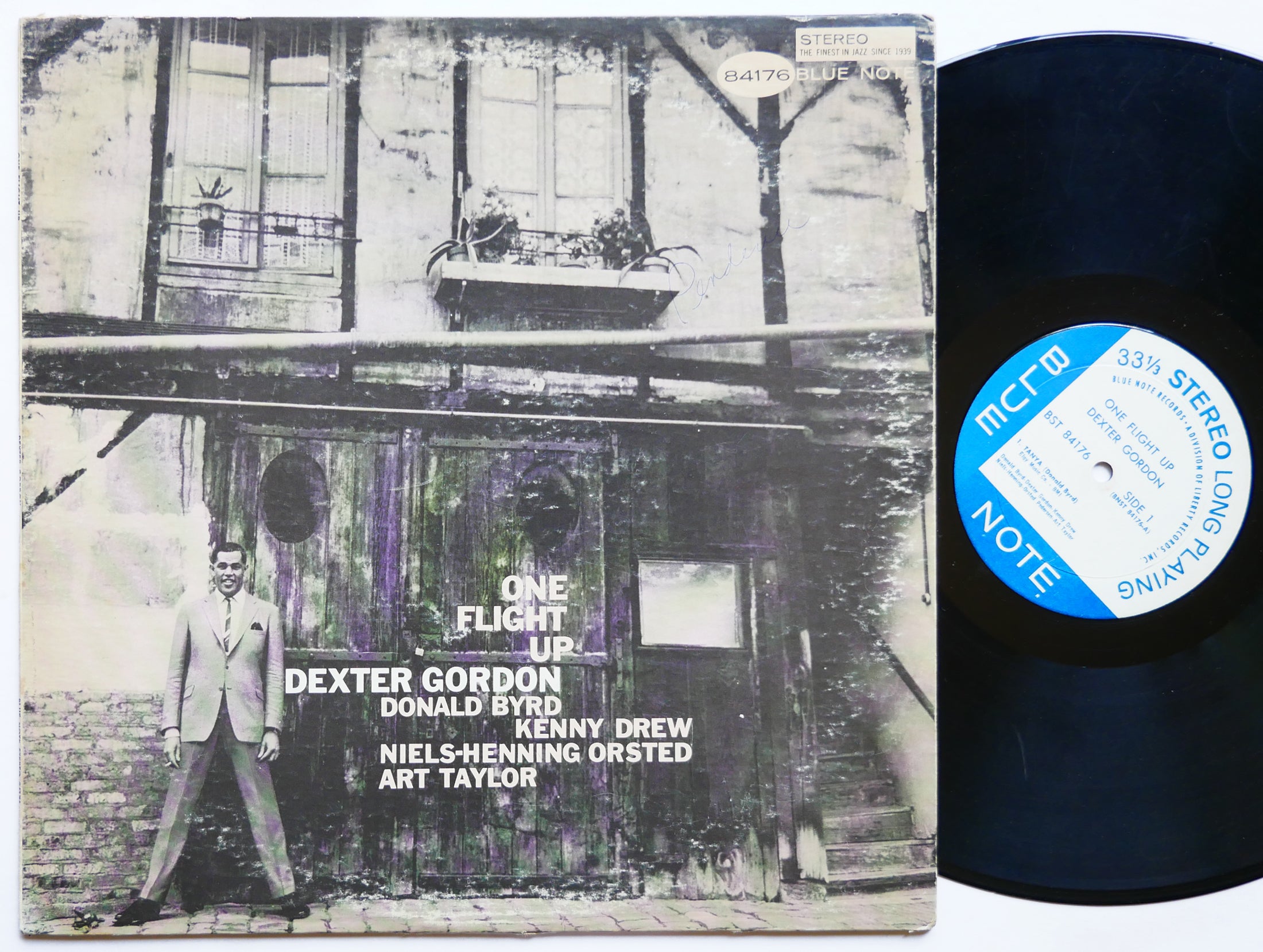 DEXTER GORDON One Flight Up LP BLUE NOTE 84176 US 1967 RVG LIBERTY Donald Byrd