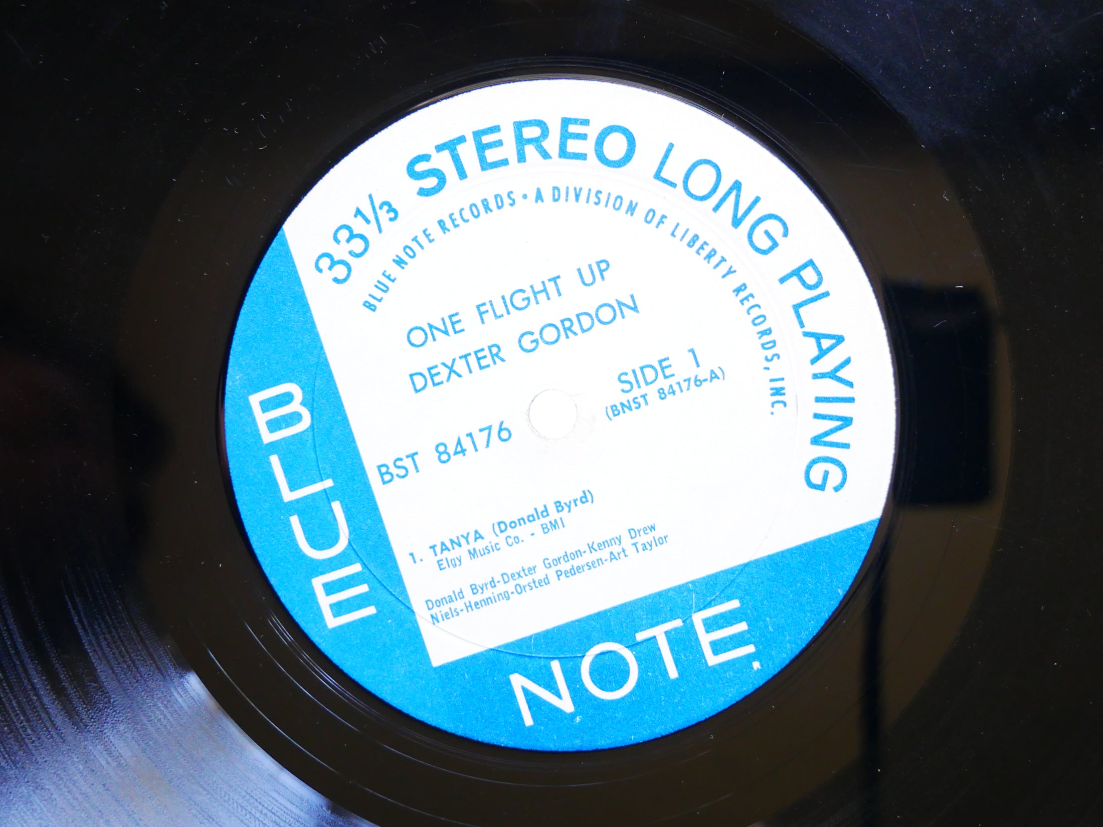 DEXTER GORDON One Flight Up LP BLUE NOTE 84176 US 1967 RVG LIBERTY Donald Byrd