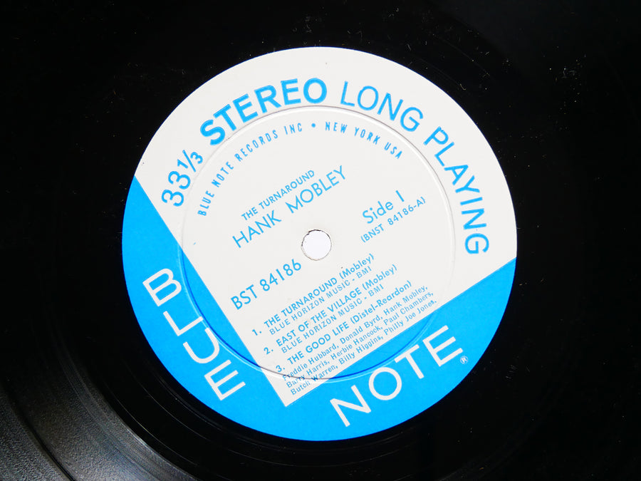 HANK MOBLEY The Turnaround LP BLUE NOTE BST 84186 US 1965 NY DG RVG Donald Byrd