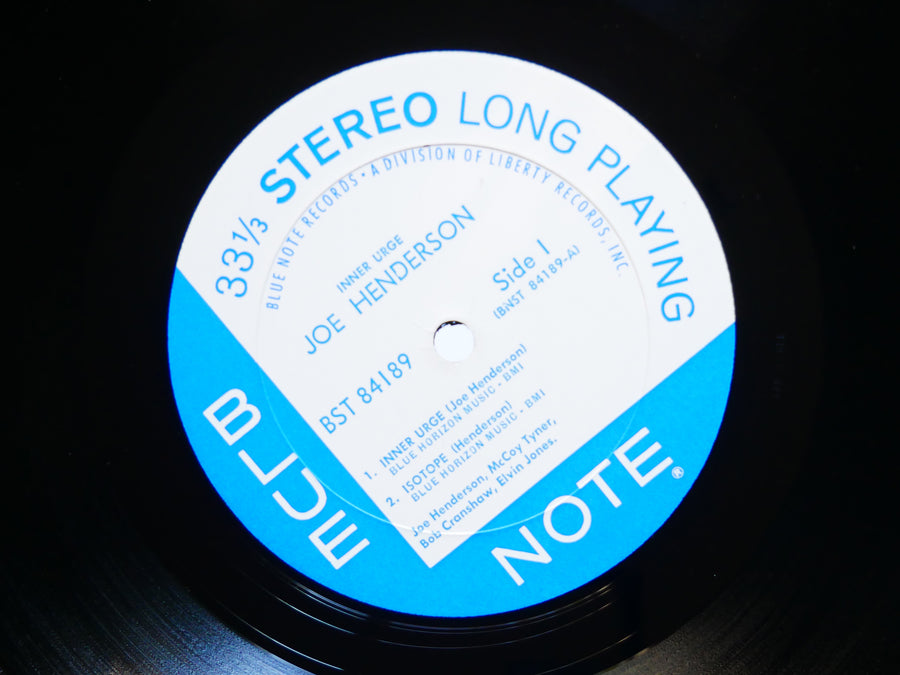 JOE HENDERSON Inner Urge LP BLUE NOTE BST 84189 US 1967 McCoy Tyner Elvin Jones
