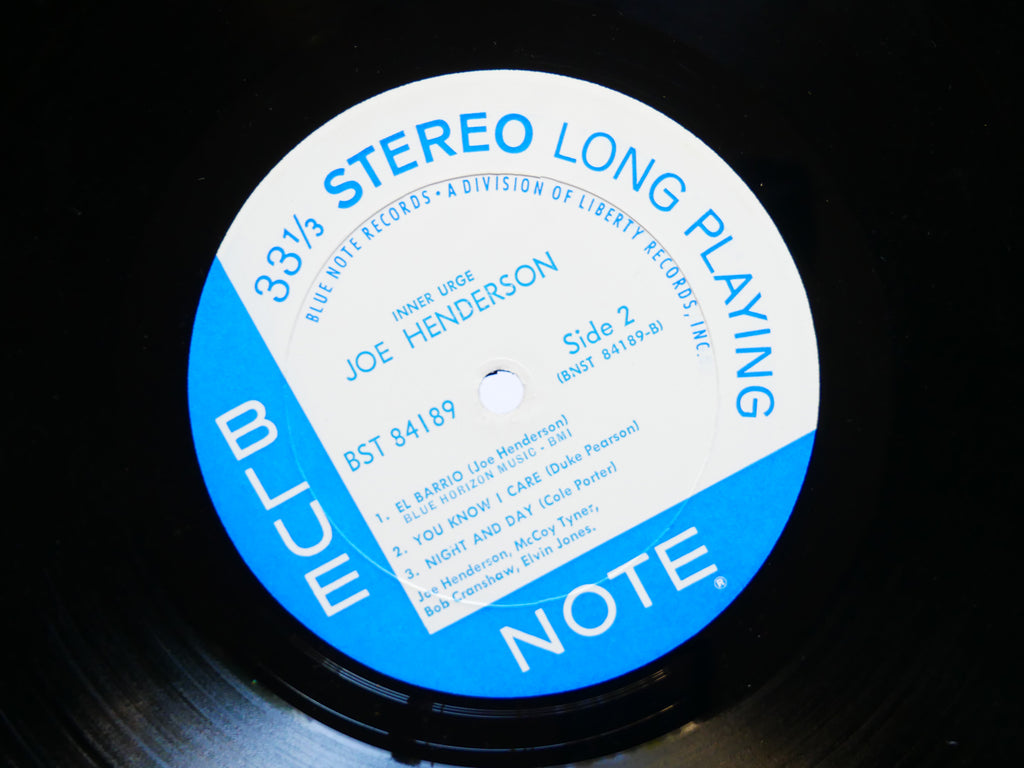 JOE HENDERSON Inner Urge LP BLUE NOTE BST 84189 US 1967 McCoy Tyner Elvin Jones