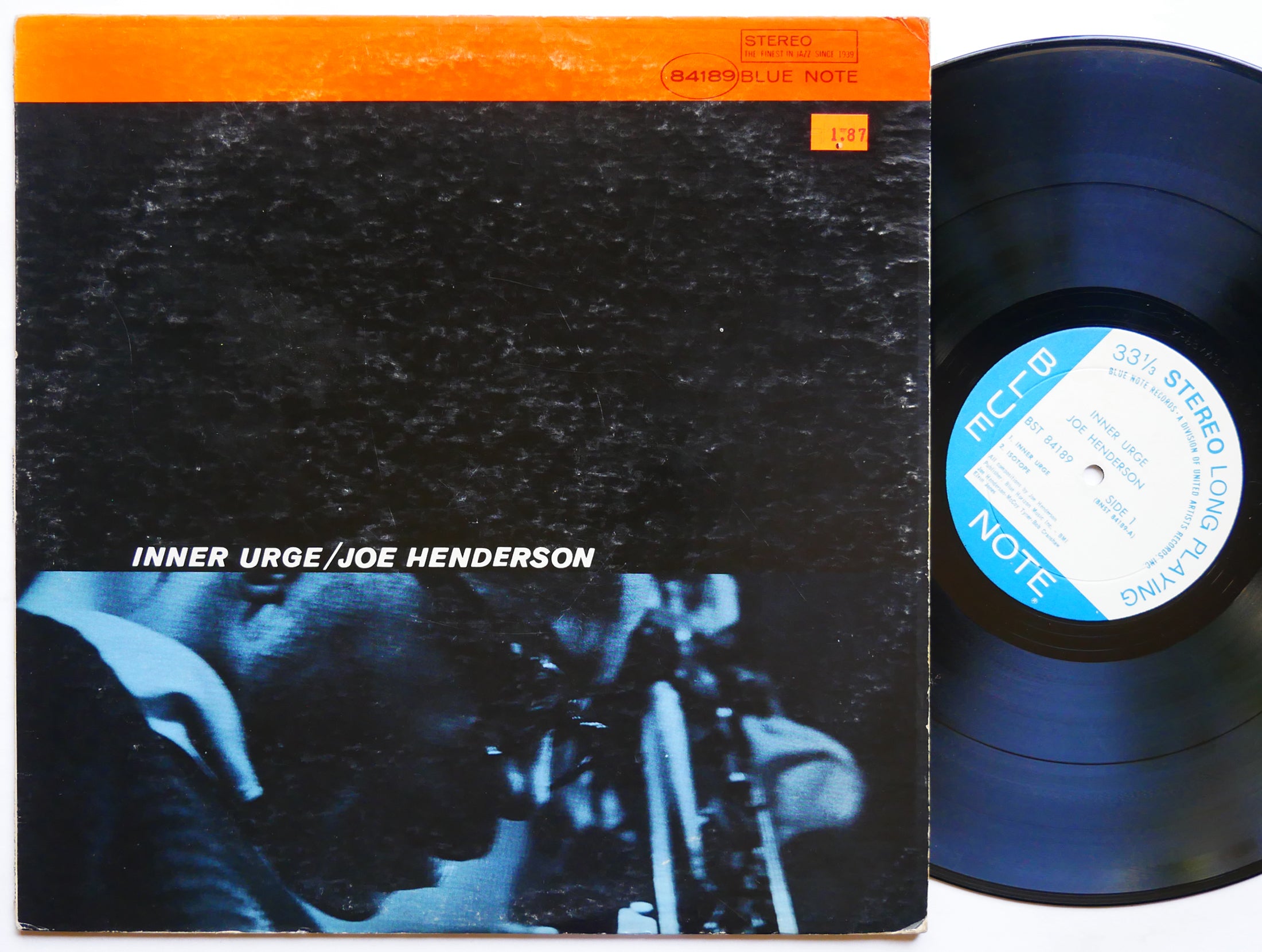 JOE HENDERSON Inner Urge LP BLUE NOTE BST 84189 US 1967 McCoy Tyner Elvin Jones
