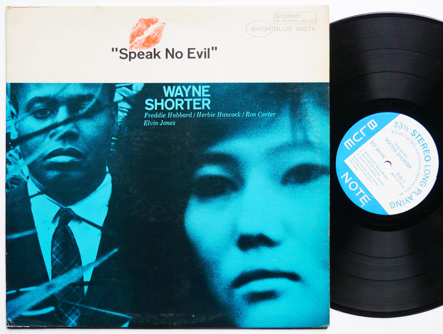 WAYNE SHORTER Speak No Evil LP BLUE NOTE 84194 RVG LIBERTY Herbie Hancock VG+