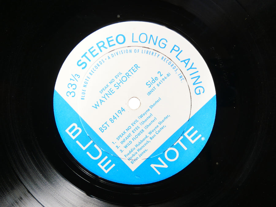 WAYNE SHORTER Speak No Evil LP BLUE NOTE 84194 RVG LIBERTY Herbie Hancock VG+