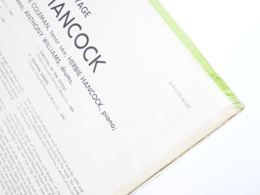 HERBIE HANCOCK Maiden Voyage LP BLUE NOTE BST 84195 LIBERTY Freddie Hubbard VG+