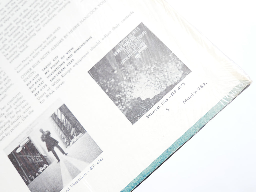 HERBIE HANCOCK Maiden Voyage LP BLUE NOTE BST 84195 LIBERTY Freddie Hubbard VG+