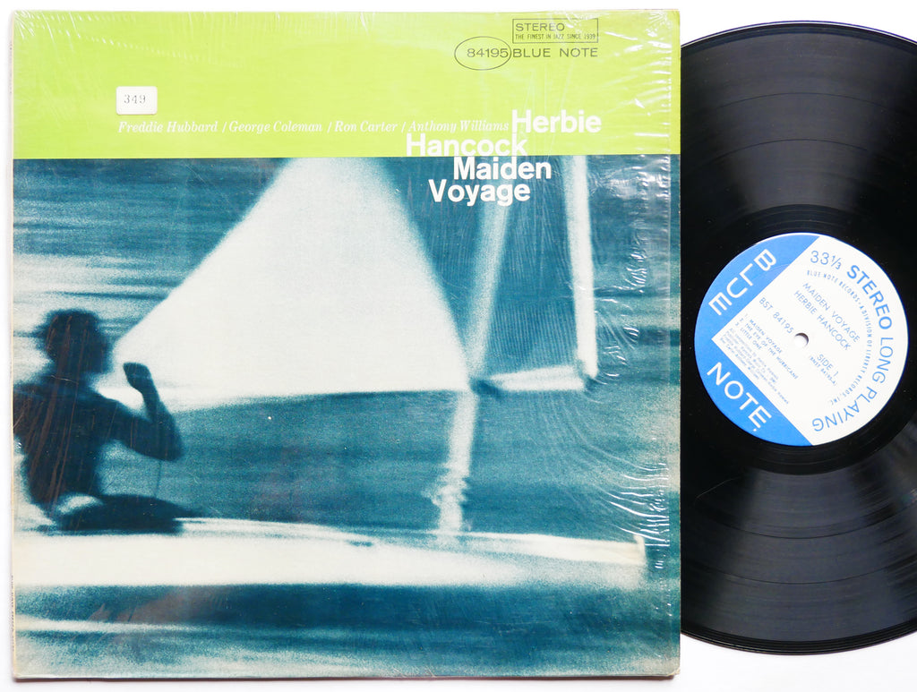 HERBIE HANCOCK Maiden Voyage LP BLUE NOTE BST 84195 LIBERTY Freddie Hubbard VG+