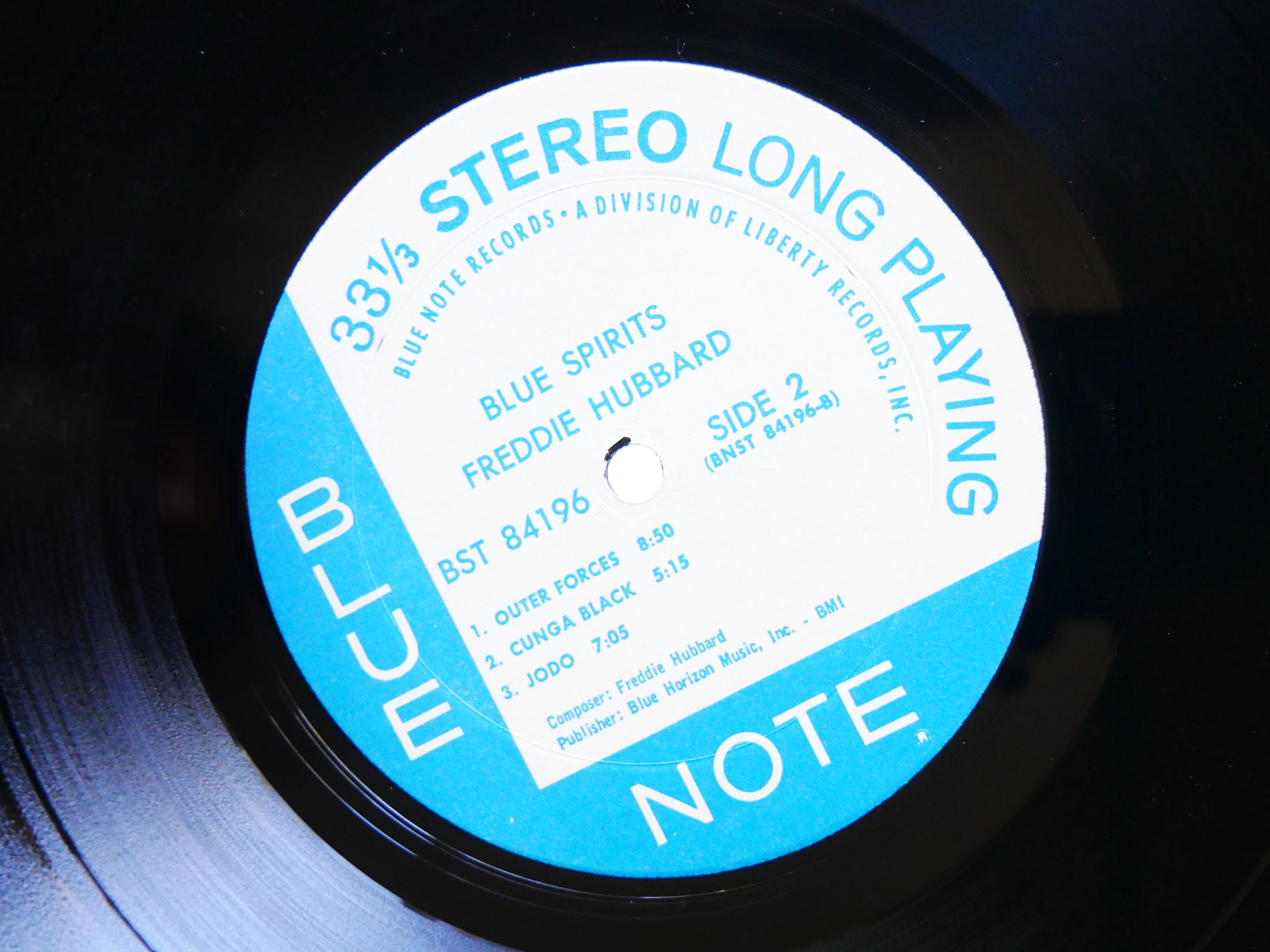 FREDDIE HUBBARD Blue Spirits LP BLUE NOTE 84196 US '67 Hank Mobley Pete La Roca
