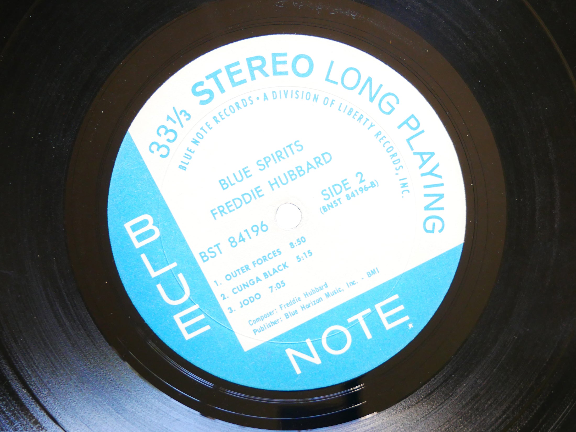 FREDDIE HUBBARD Blue Spirits LP BLUE NOTE 84196 US '67 Hank Mobley Pete La Roca