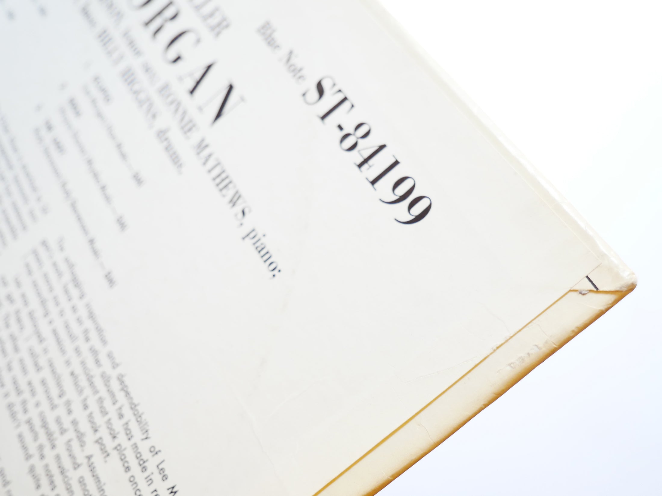 LEE MORGAN The Rumproller LP BLUE NOTE 84199 US 1965 NY EAR Joe Henderson VG+