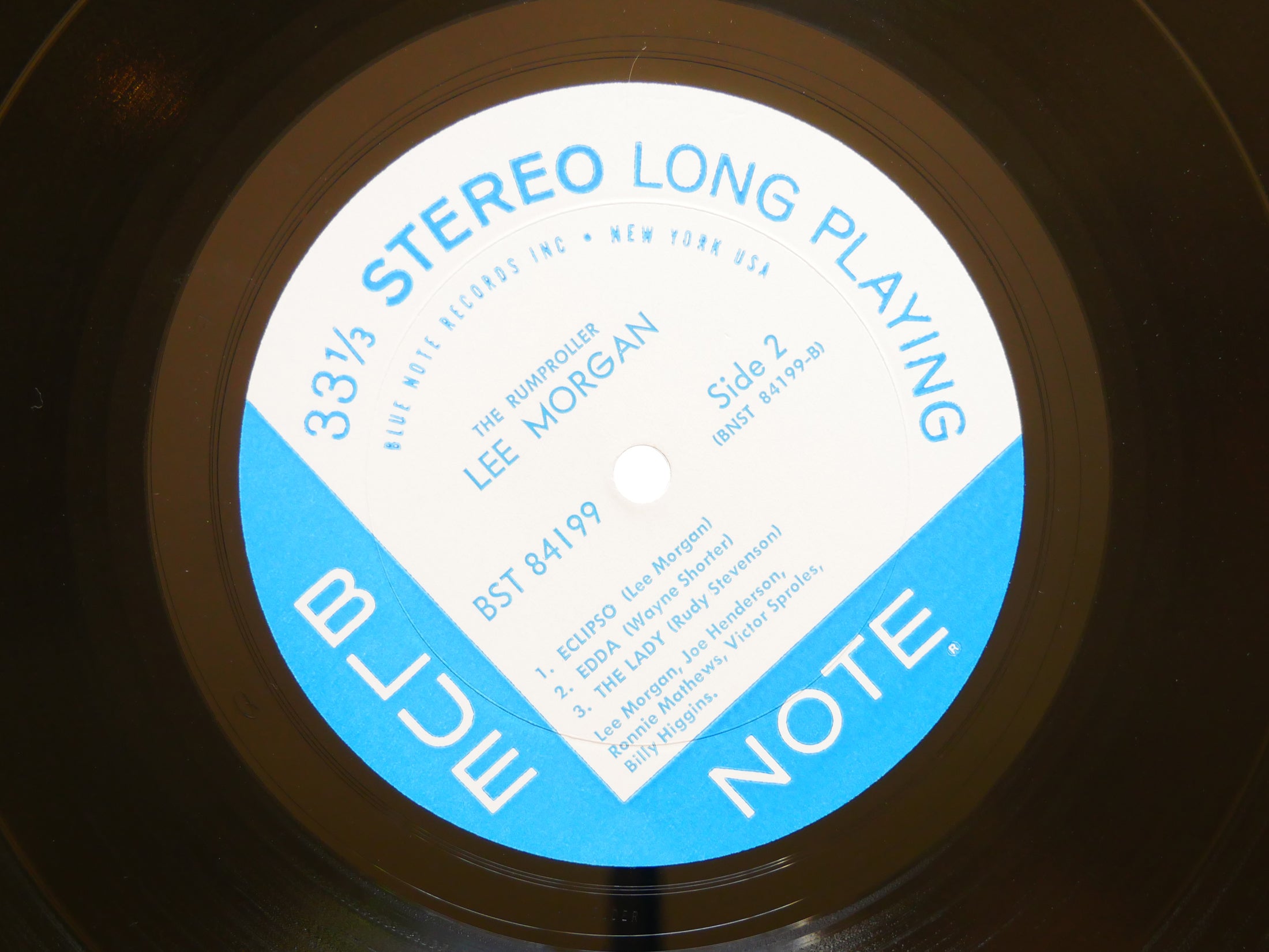 LEE MORGAN The Rumproller LP BLUE NOTE 84199 US 1965 NY EAR Joe Henderson VG+