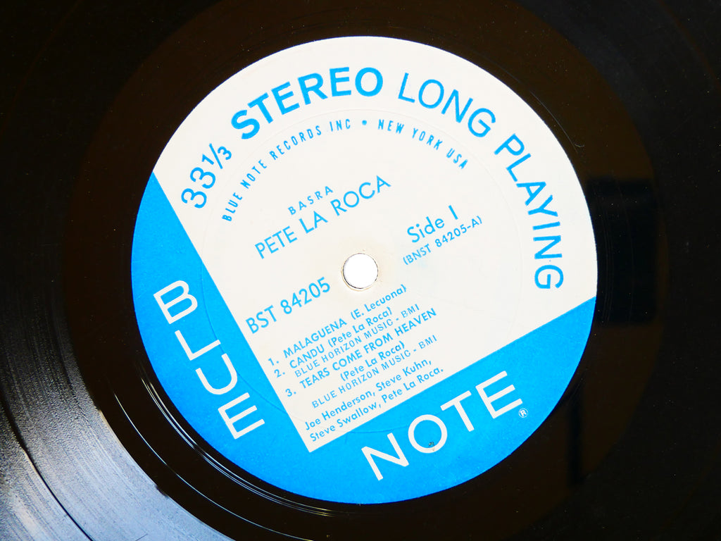 PETE LA ROCA Basra LP BLUE NOTE BST 84205 US 1965 RVG NY EAR Joe Henderson