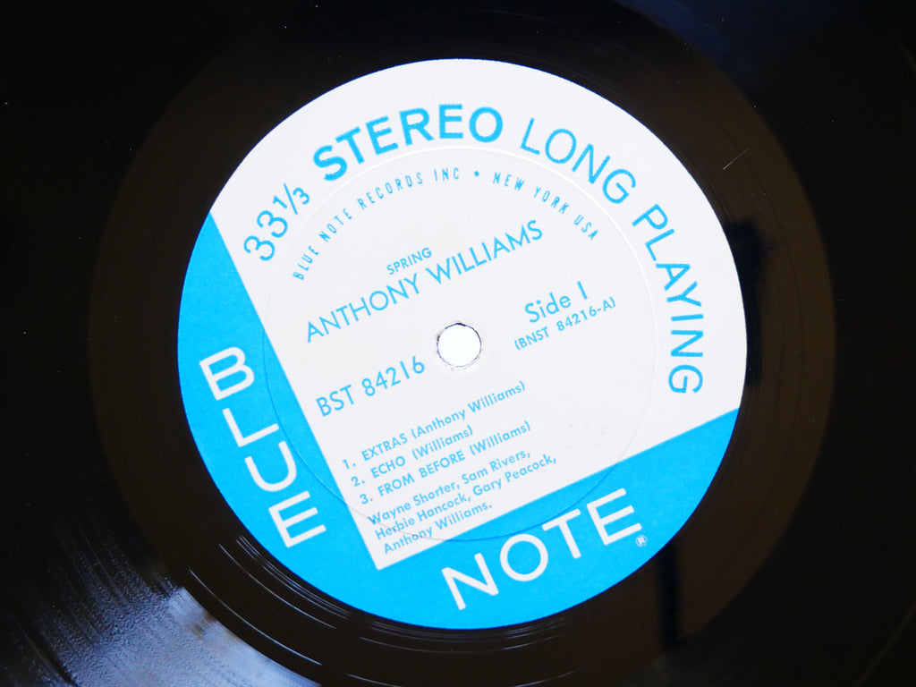 ANTHONY WILLIAMS Spring LP BLUE NOTE BST 84216 US 1966 NY RVG EAR Wayne Shorter