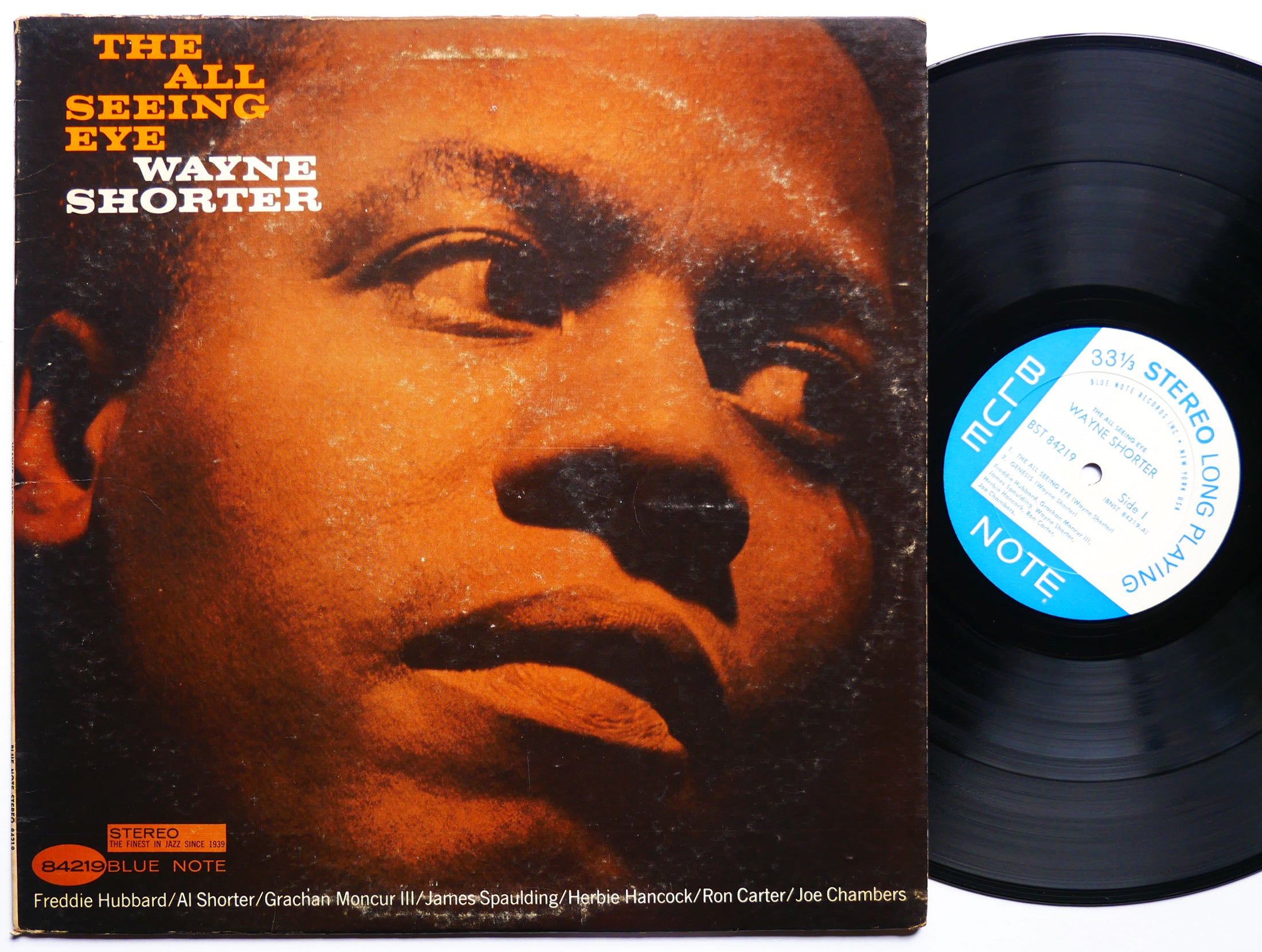 WAYNE SHORTER The All Seeing Eye LP BLUE NOTE BST 84219 NY RVG Freddie Hubbard