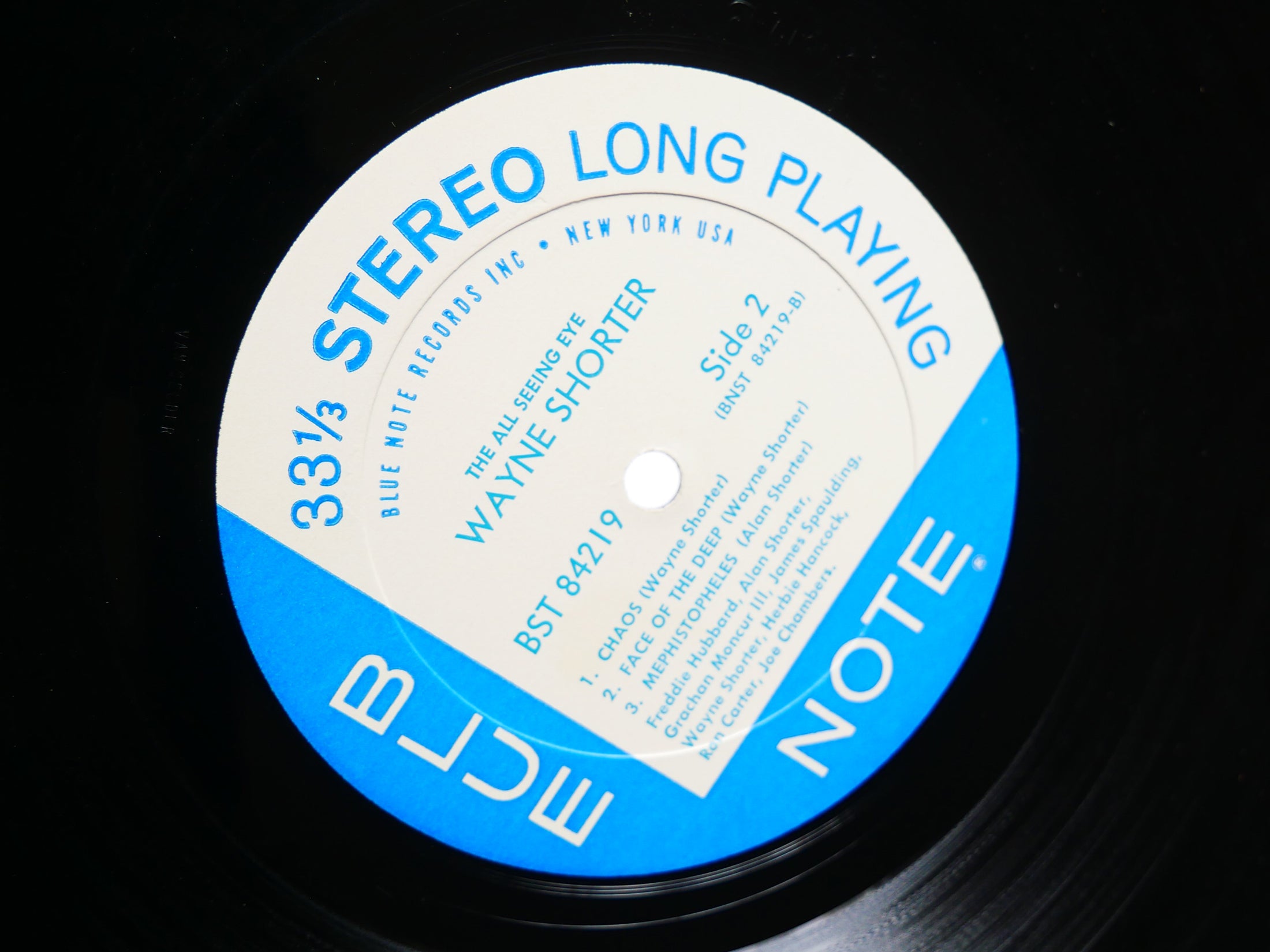 WAYNE SHORTER The All Seeing Eye LP BLUE NOTE BST 84219 NY RVG Freddie Hubbard
