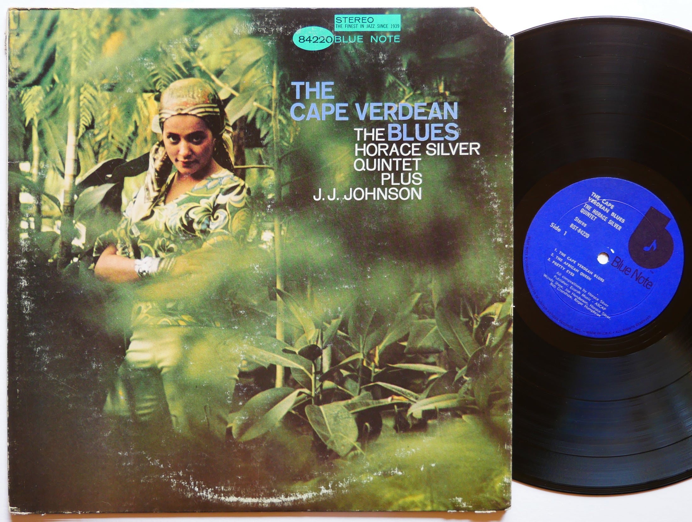 HORACE SILVER Quintet J.J. JOHNSON The Cape Verdean Blues LP BLUE NOTE BST 84220