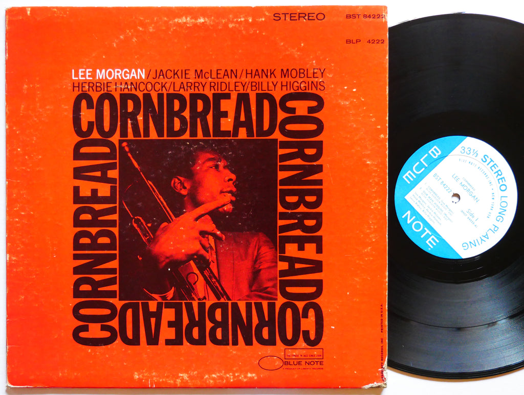 LEE MORGAN Cornbread LP BLUE NOTE 84222 US 1967 NY RVG Hank Mobley Jackie McLean