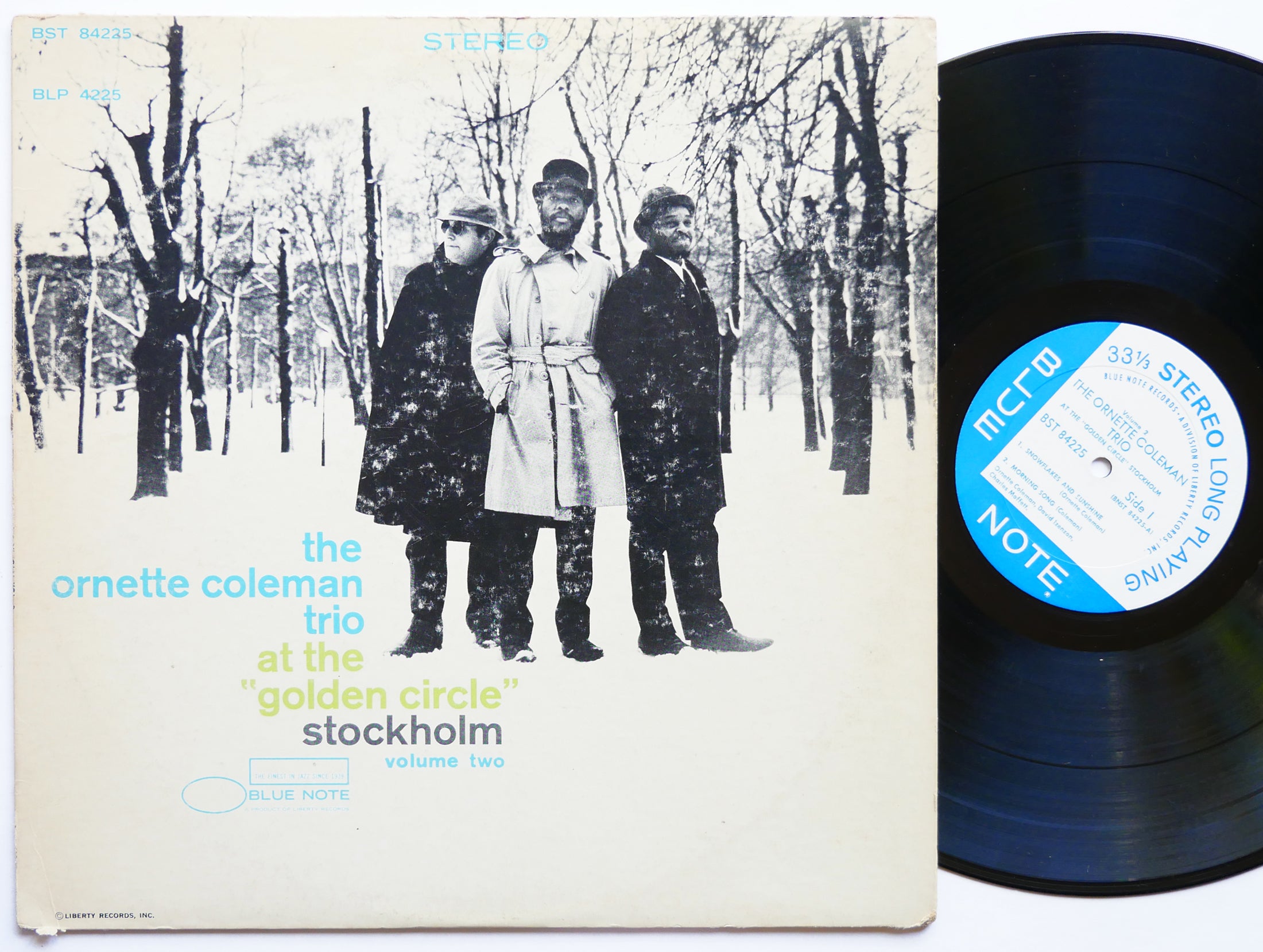 ORNETTE COLEMAN TRIO At The Golden Circle Stockholm 2 LP BLUE NOTE 84225 US 1966