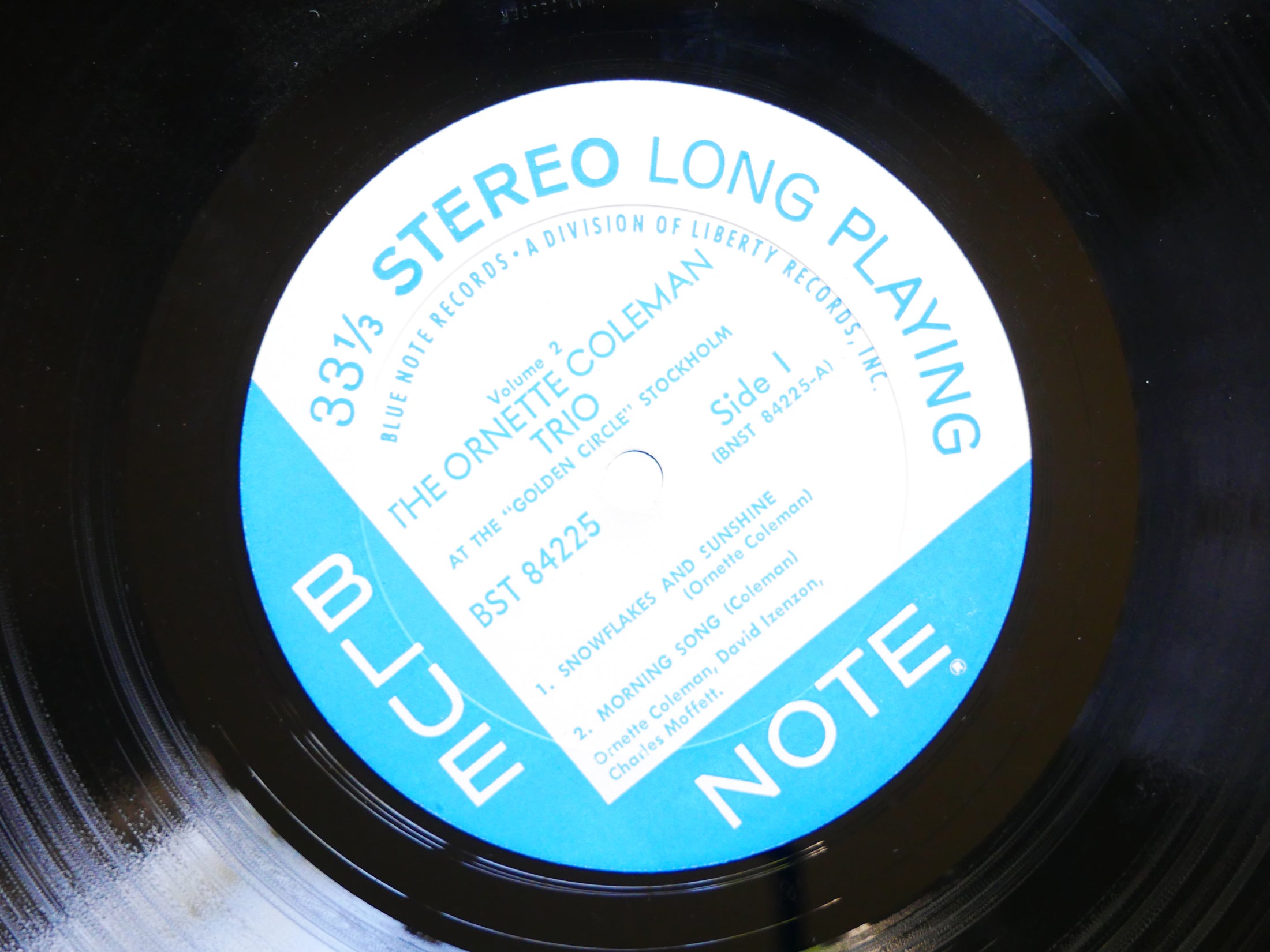 ORNETTE COLEMAN TRIO At The Golden Circle Stockholm 2 LP BLUE NOTE 84225 US 1966