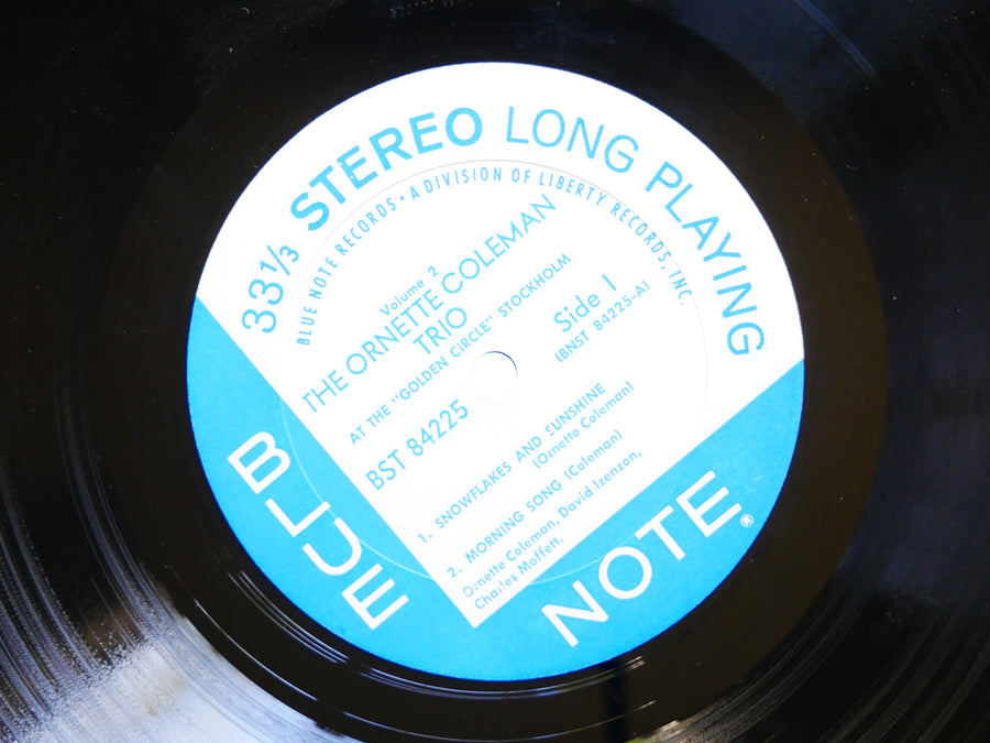 ORNETTE COLEMAN TRIO At The Golden Circle Stockholm 2 LP BLUE NOTE 84225 US 1966