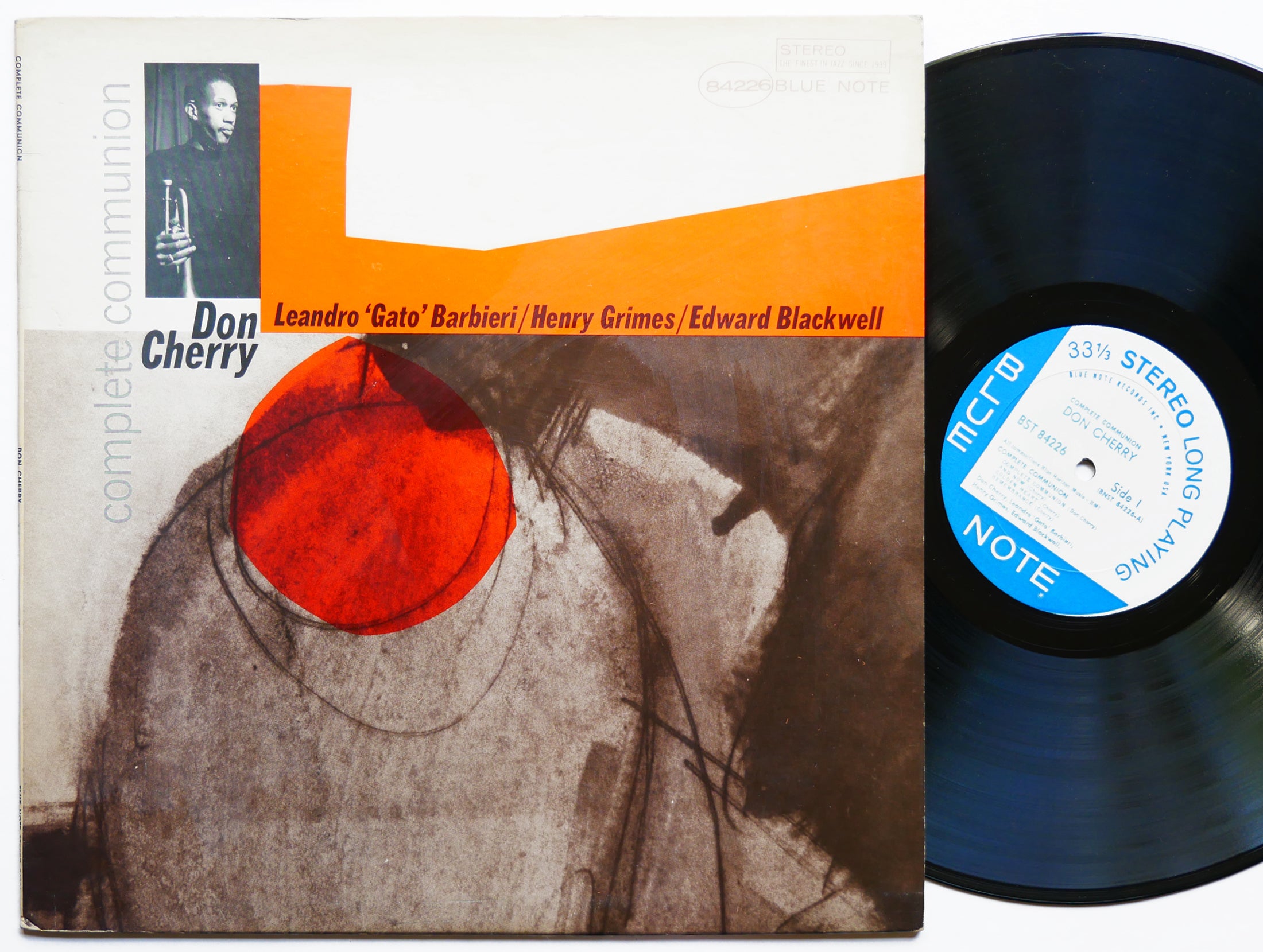 DON CHERRY Complete Communion LP BLUE NOTE BST 84226 US 1966 NY RVG Henry Grimes