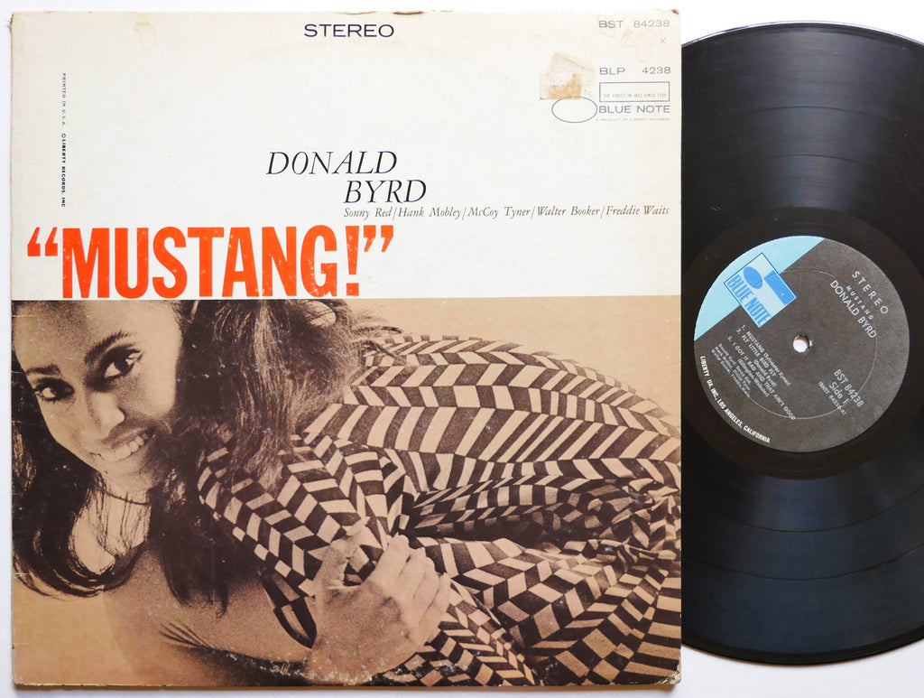 DONALD BYRD Mustang! LP BLUE NOTE BST 84238 US 1970 Hank Mobley McCoy Tyner