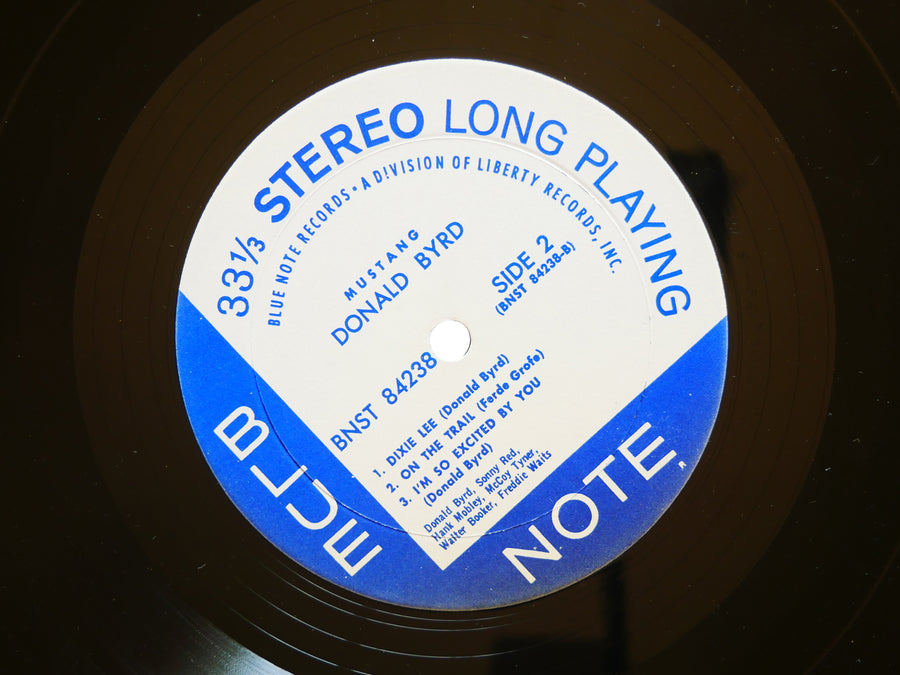 DONALD BYRD Mustang! LP BLUE NOTE BST 84238 US 1968 Hank Mobley McCoy Tyner VG+