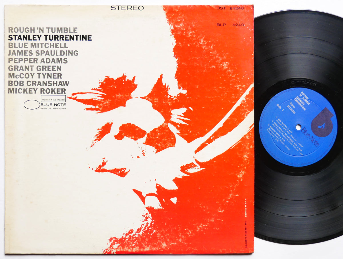 STANLEY TURRENTINE Rough 'N Tumble LP BLUE NOTE BST-84240 US 1973 McCoy Tyner