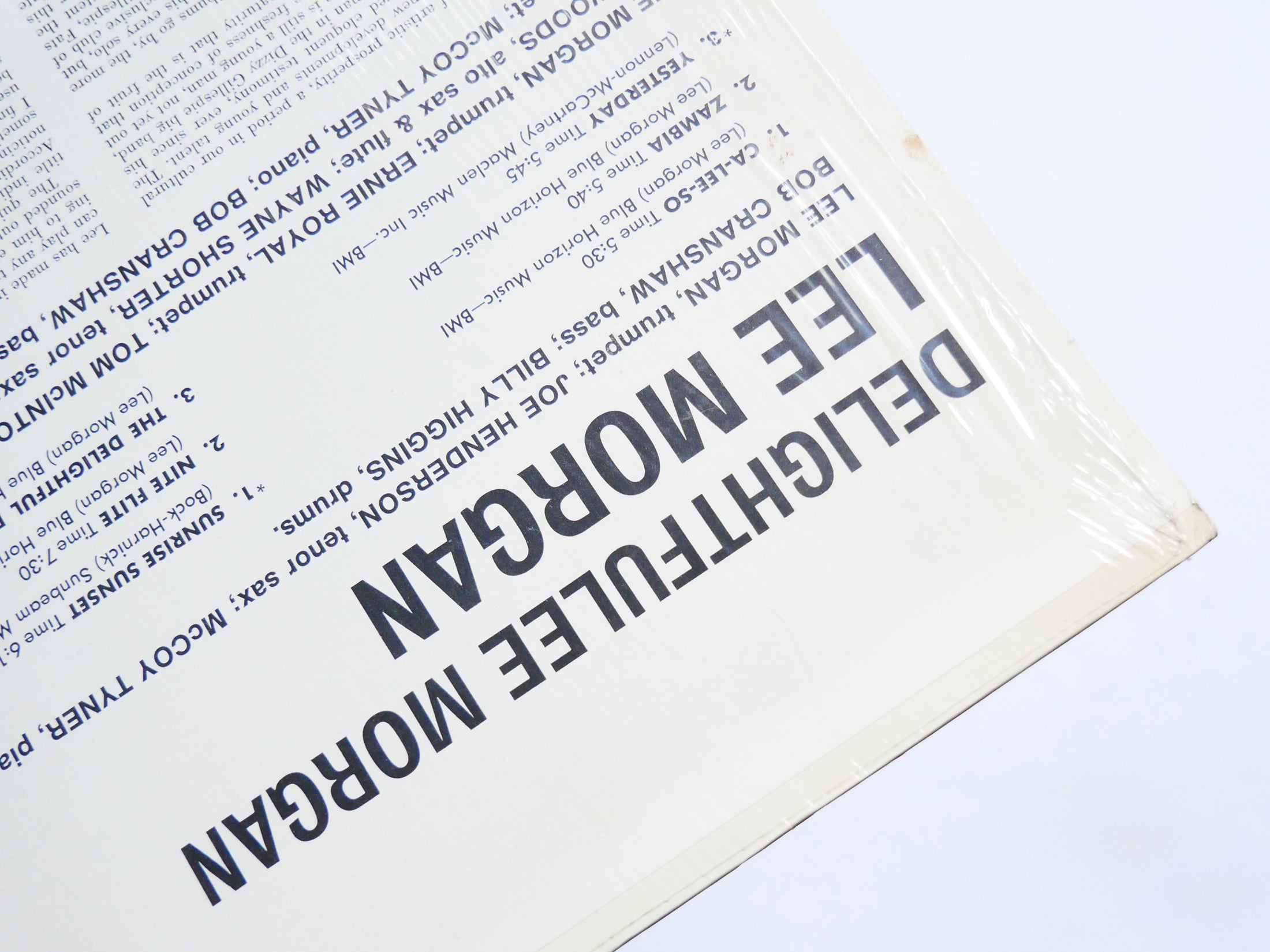 LEE MORGAN Delightfulee LP BLUE NOTE 84243 US 1967 Wayne Shorter Joe Henderson