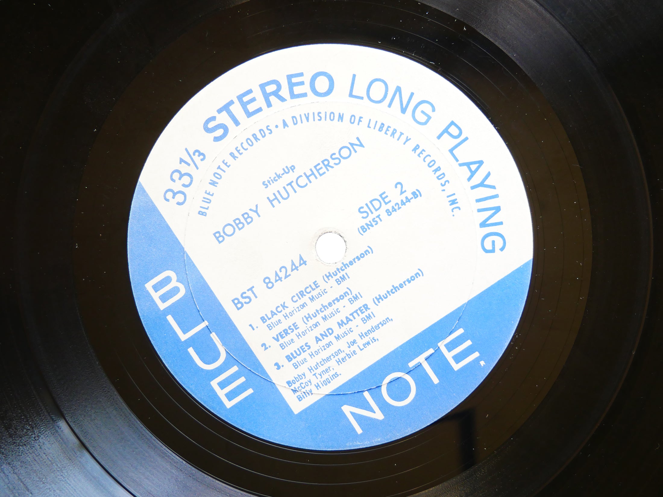 BOBBY HUTCHERSON Stick-Up! LP BLUE NOTE 84244 US 1969 Joe Henderson McCoy Tyner