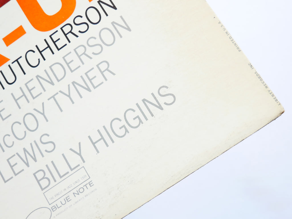 BOBBY HUTCHERSON Stick-Up! LP BLUE NOTE 84244 US 1969 Joe Henderson McCoy Tyner