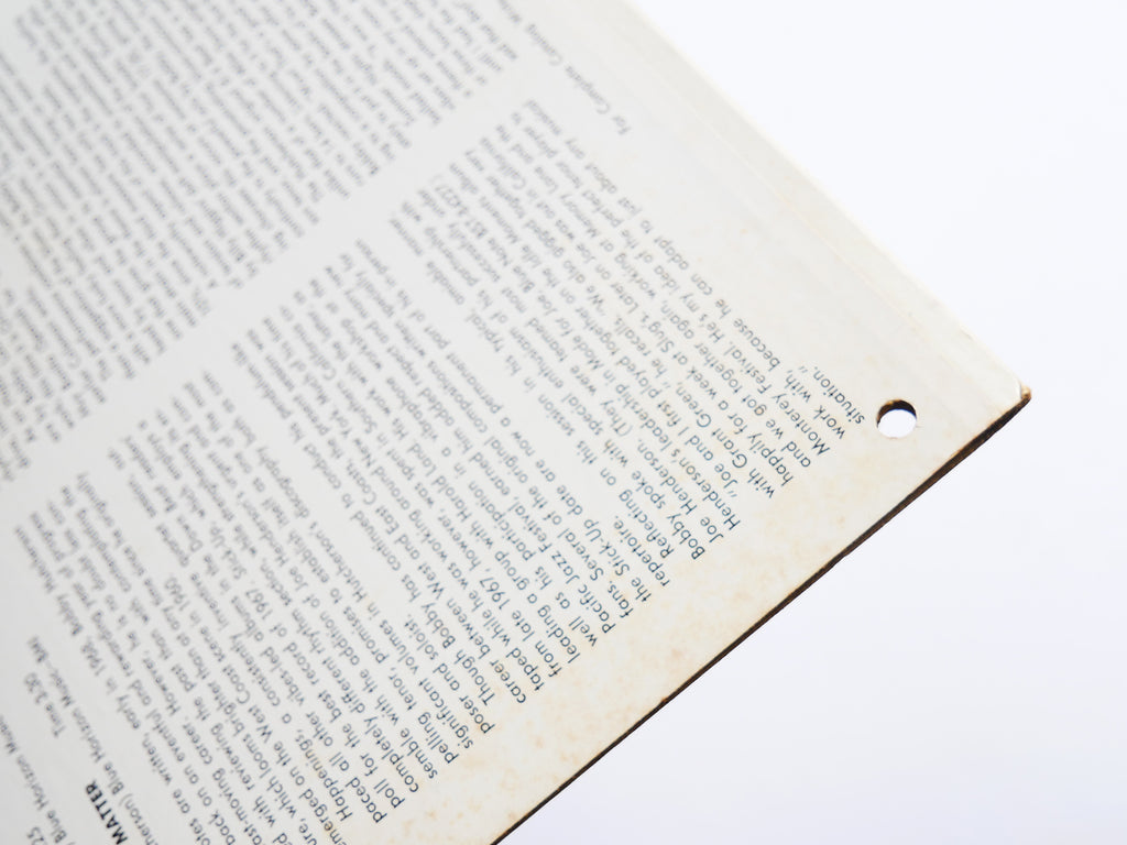 BOBBY HUTCHERSON Stick-Up! LP BLUE NOTE 84244 US 1969 Joe Henderson McCoy Tyner