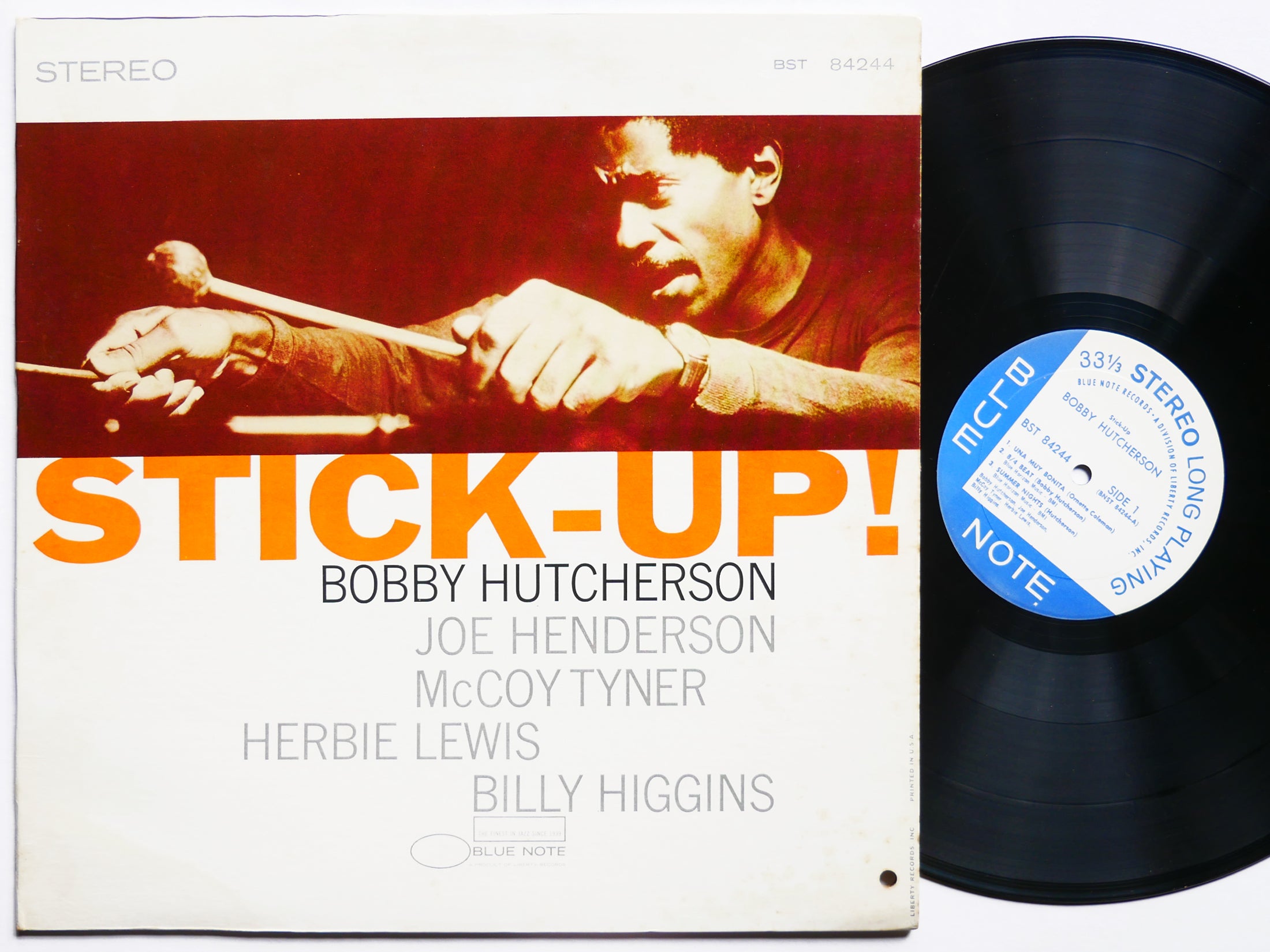 BOBBY HUTCHERSON Stick-Up! LP BLUE NOTE 84244 US 1969 Joe Henderson McCoy Tyner