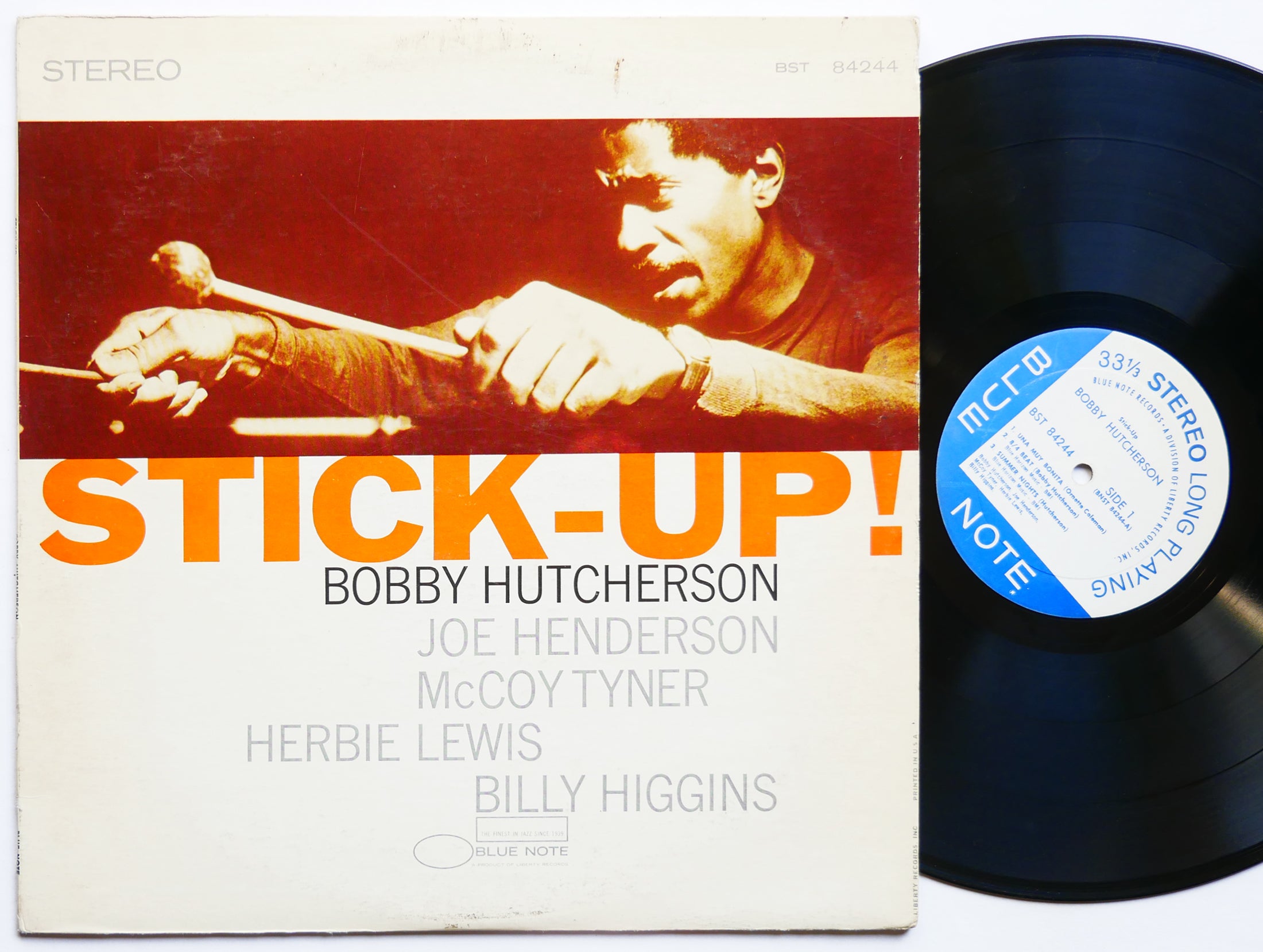 BOBBY HUTCHERSON Stick-Up! LP BLUE NOTE 84244 US 1969 Joe Henderson McCoy Tyner