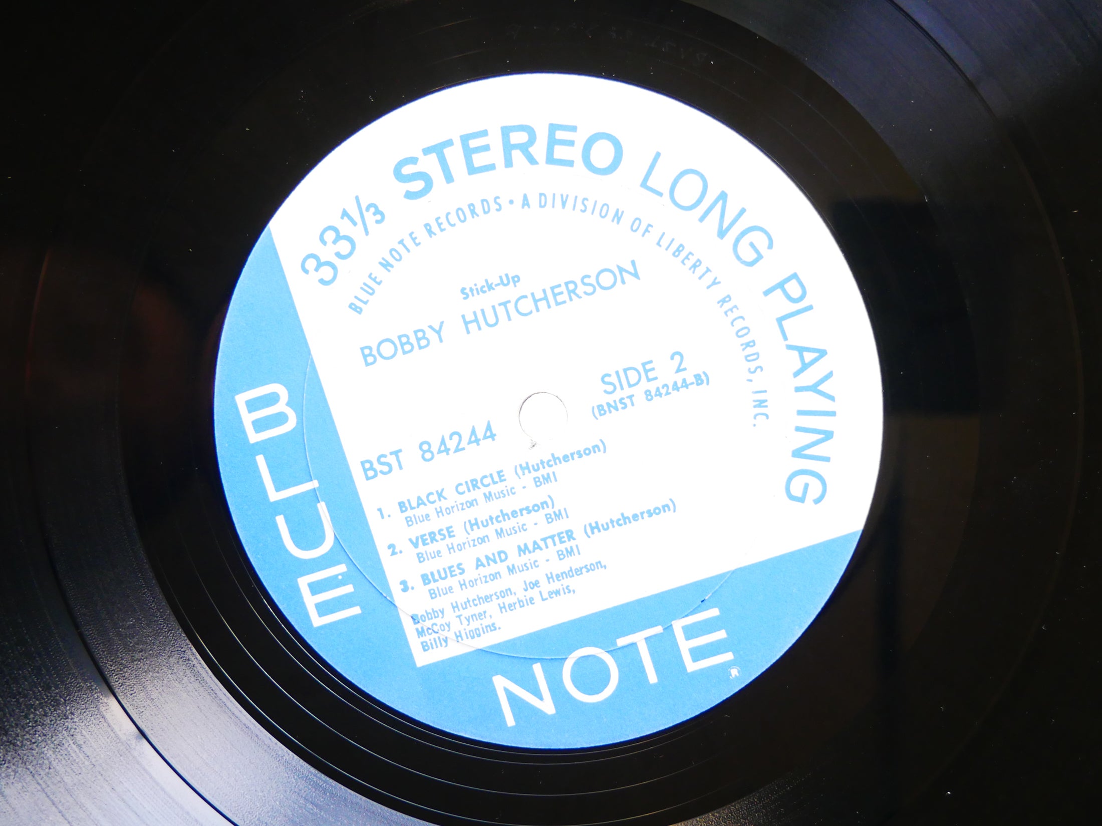 BOBBY HUTCHERSON Stick-Up! LP BLUE NOTE 84244 US 1969 Joe Henderson McCoy Tyner