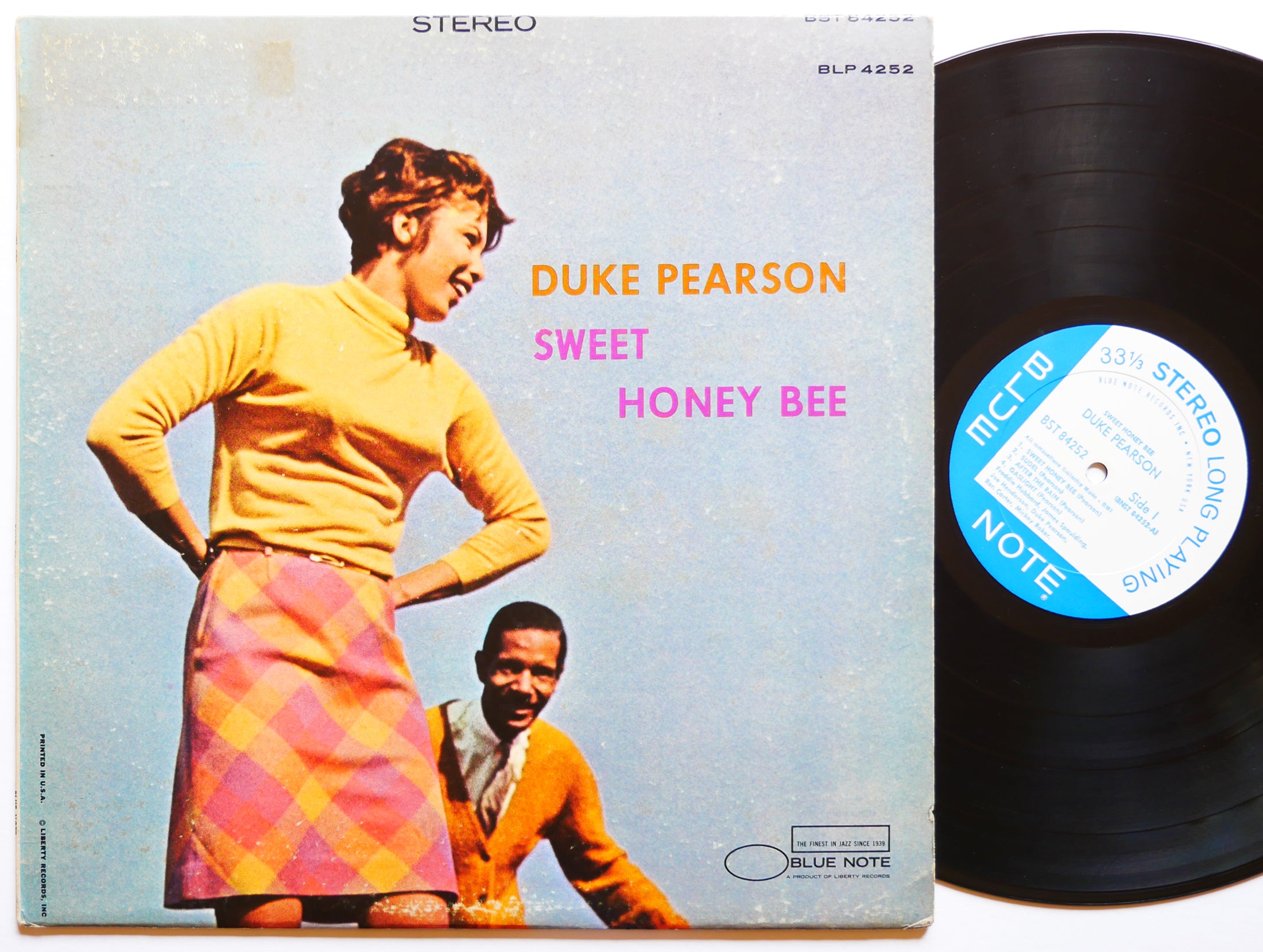DUKE PEARSON Sweet Honey Bee BLUE NOTE 84252 Joe Henderson Freddie Hubbard VG+