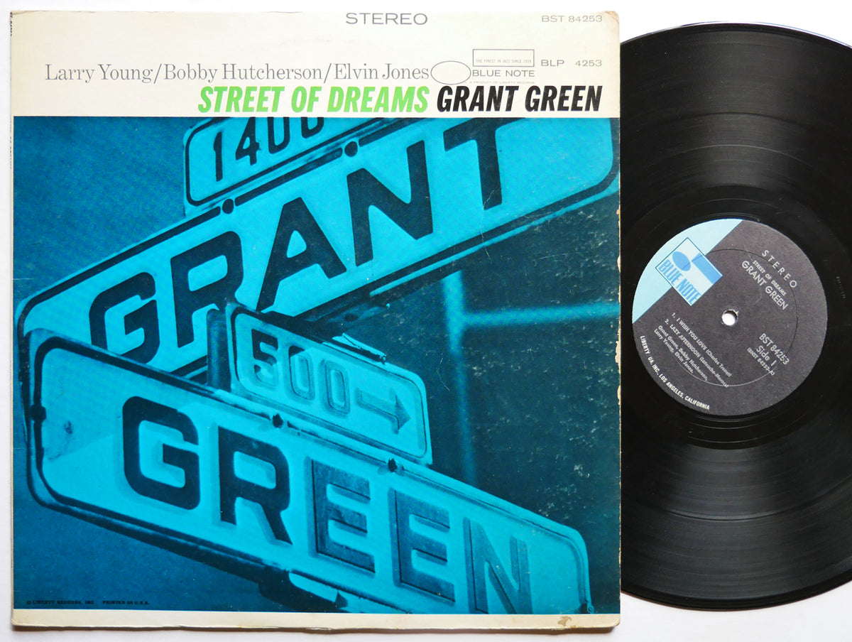 GRANT GREEN Street Of Dreams LP BLUE NOTE BST 84253 US 1970 RVG Bobby Hutcherson